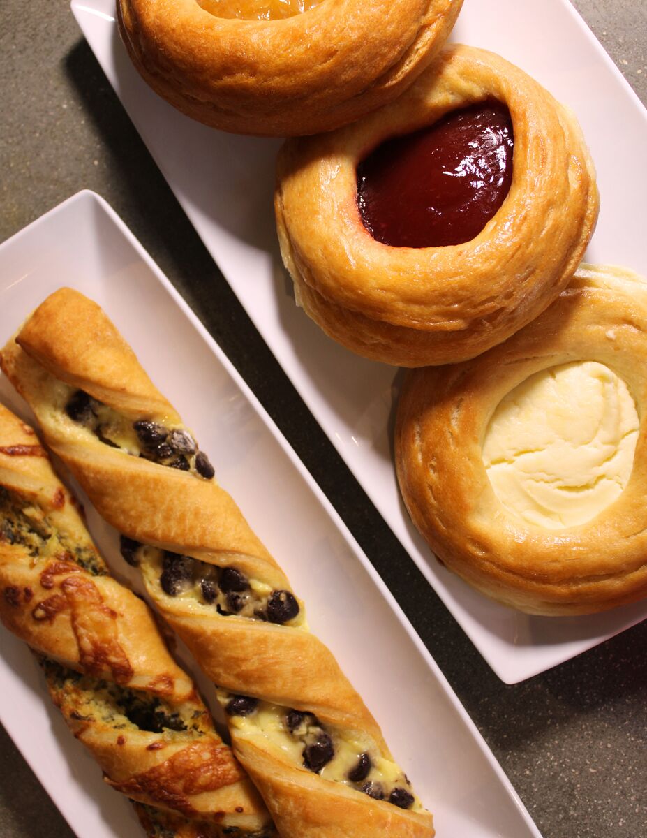 Pastry photography for a cafe
