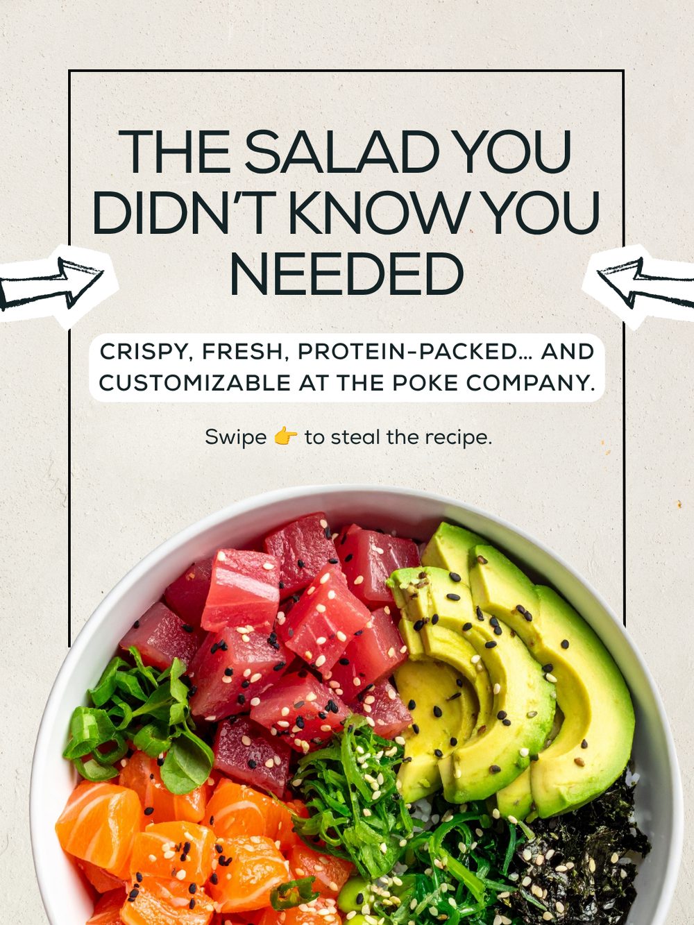 Poke Company editorial carousel